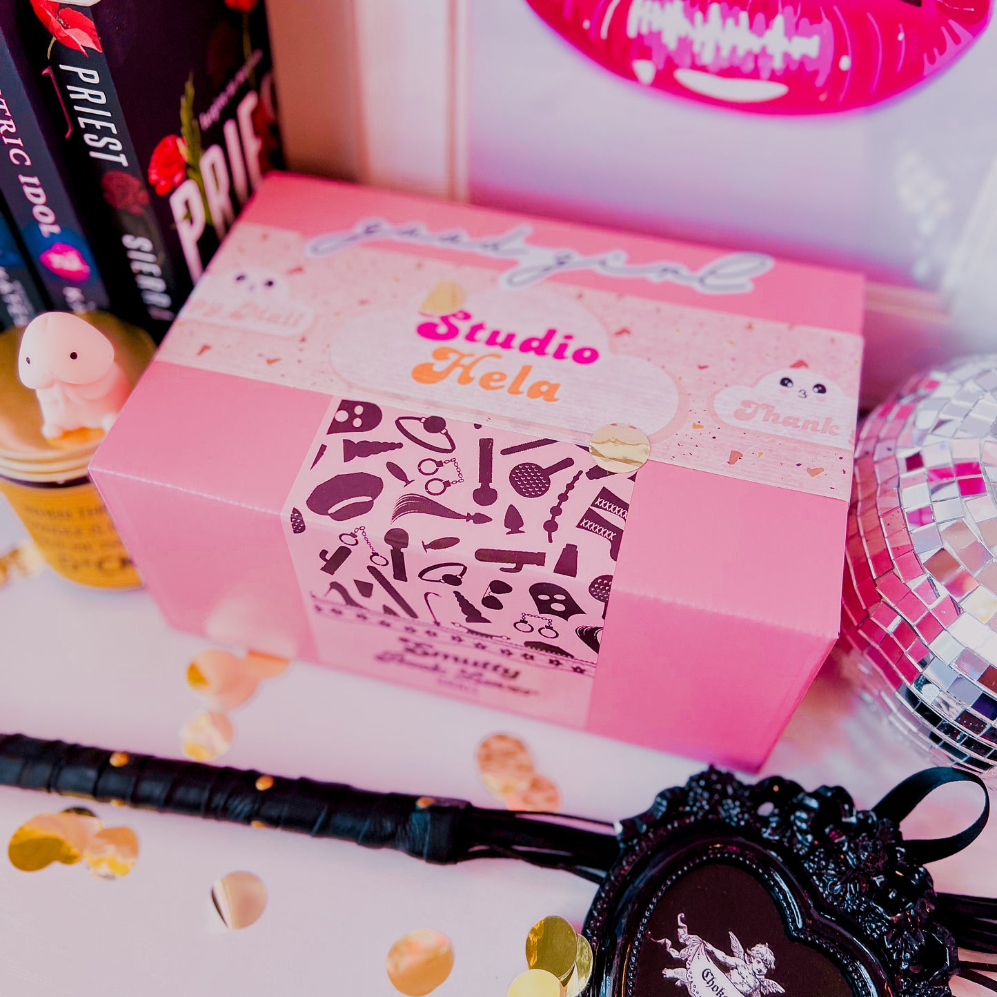 October Smutty Book Lover Bookish Box - SMALL