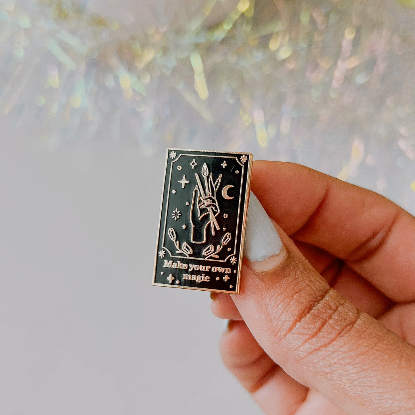 Make Your Own Magic Enamel Pin