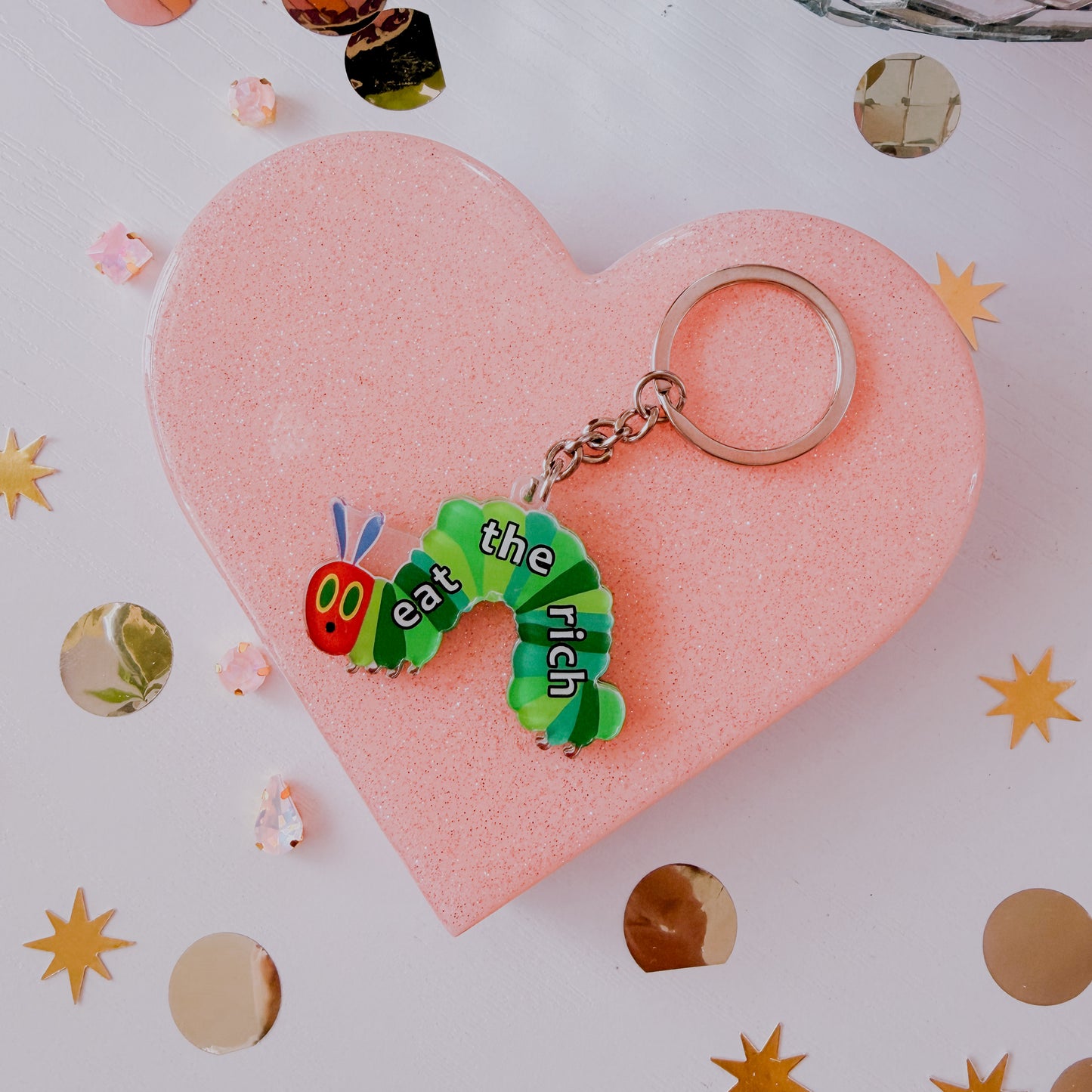 Eat The Rich • Acrylic Keychain
