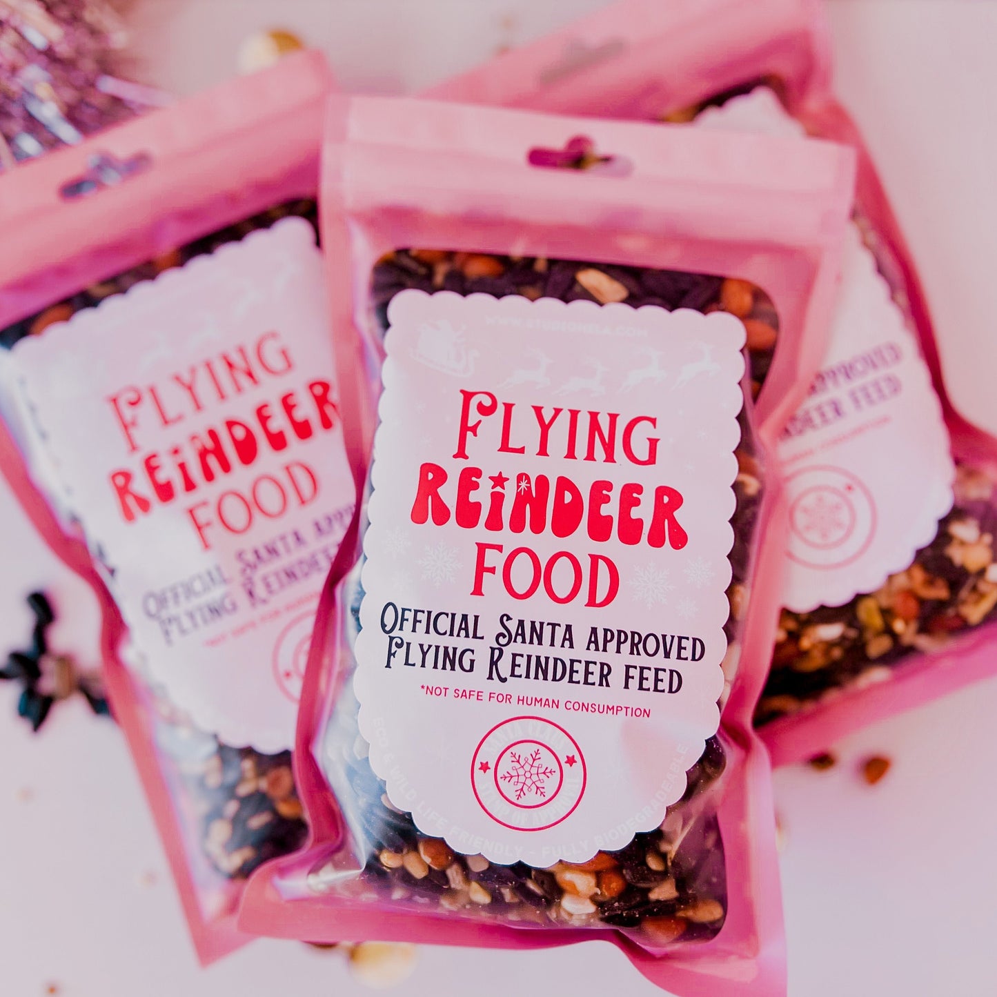 Magic Flying Reindeer Food - Official Santa Approved Flying Reindeer Feed