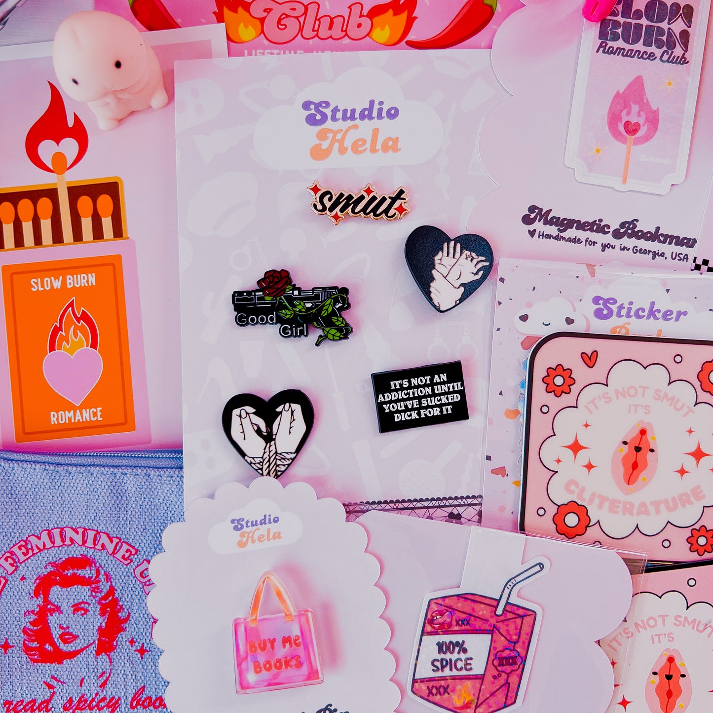 October Smutty Book Lover Bookish Box - SMALL