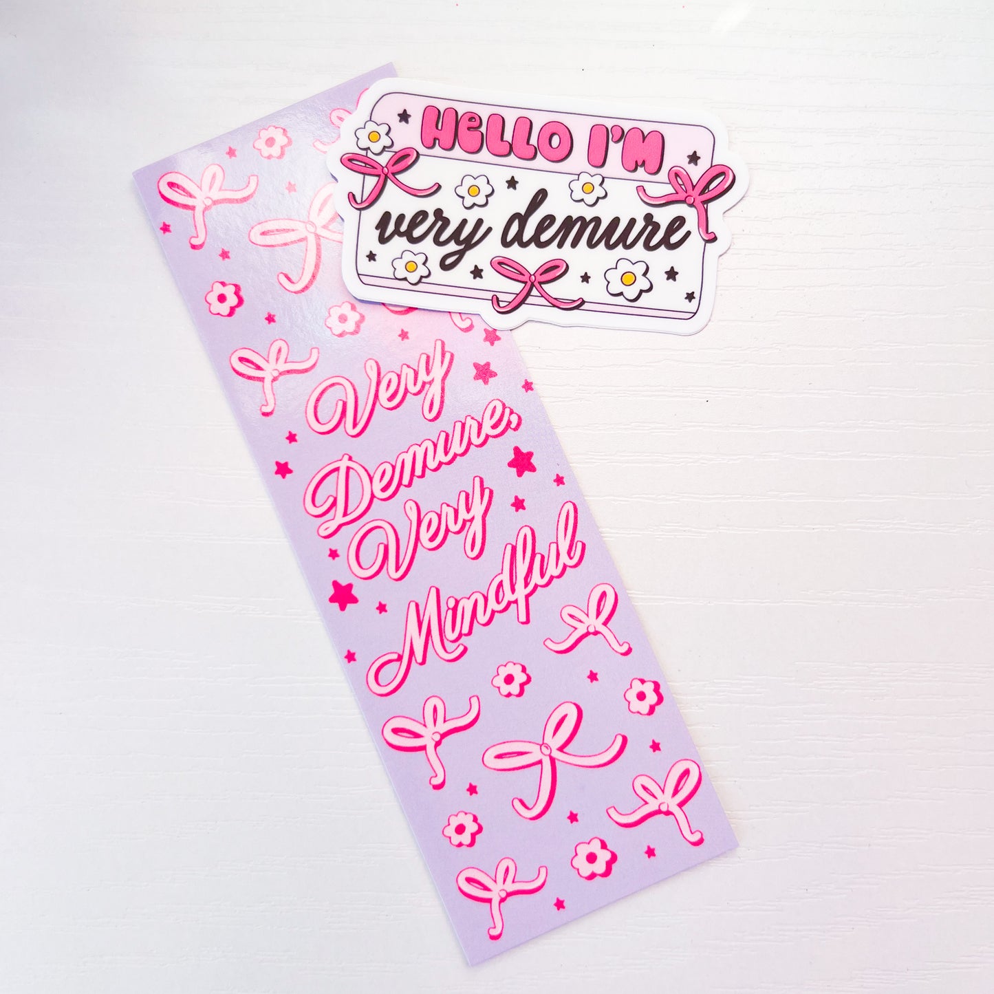 Hello, I'm Very Demure - 3" Vinyl Sticker