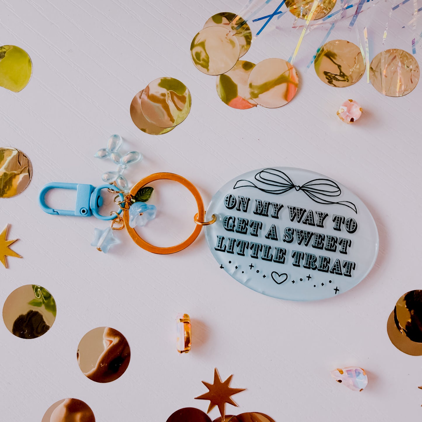 On My Way To Get a Sweet Little Treat • Jelly Keychain