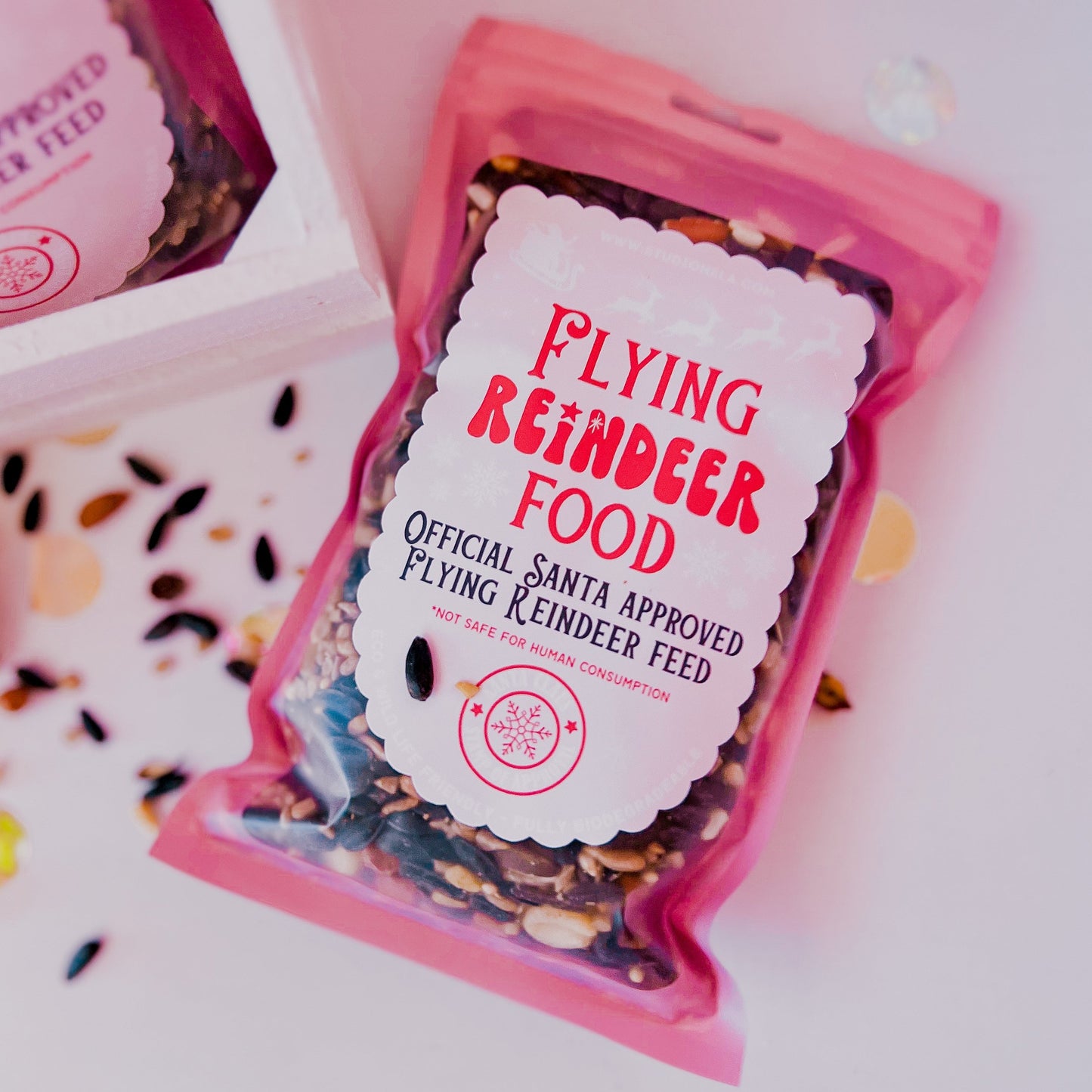 Magic Flying Reindeer Food - Official Santa Approved Flying Reindeer Feed