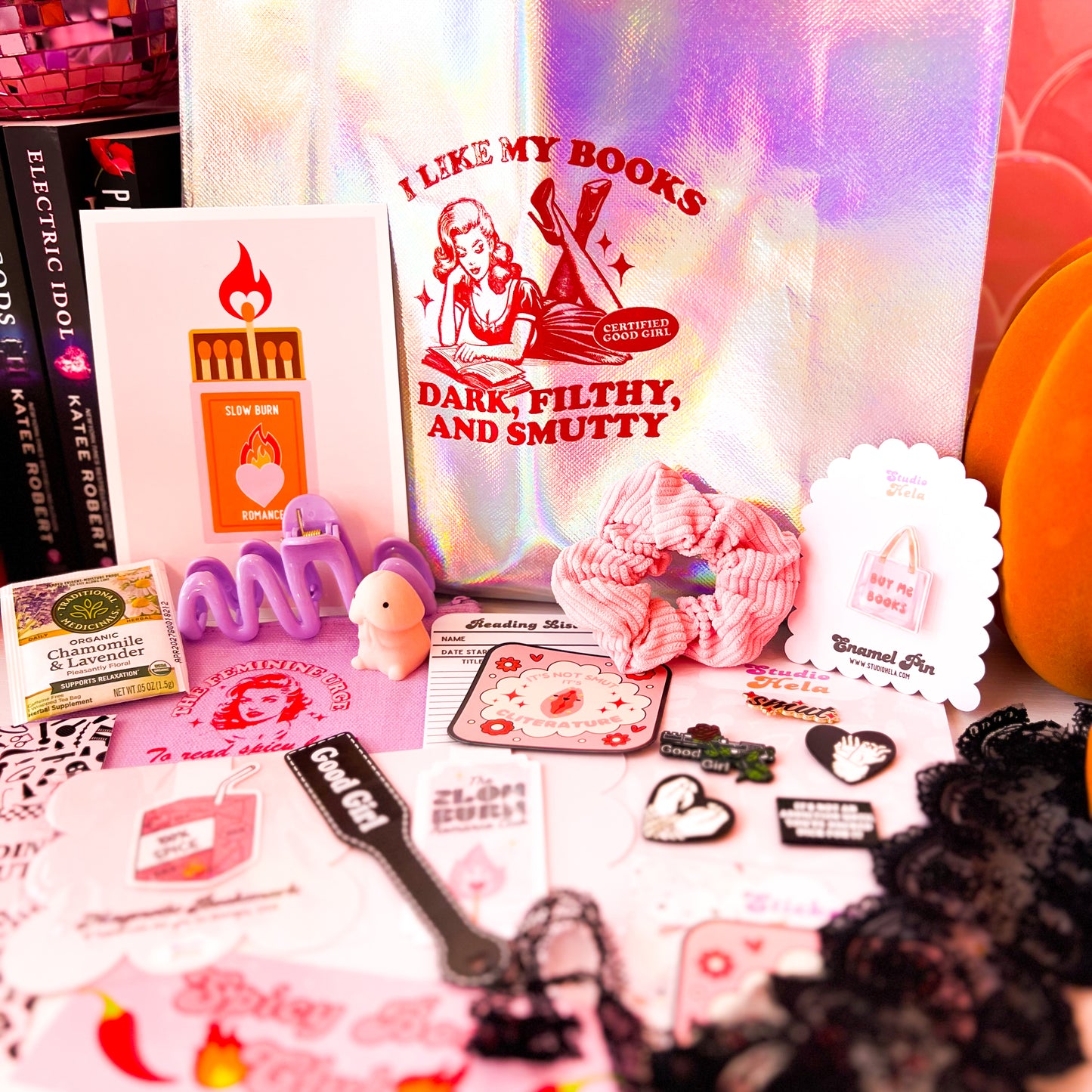 October Smutty Book Lover Bookish Box - MEDIUM