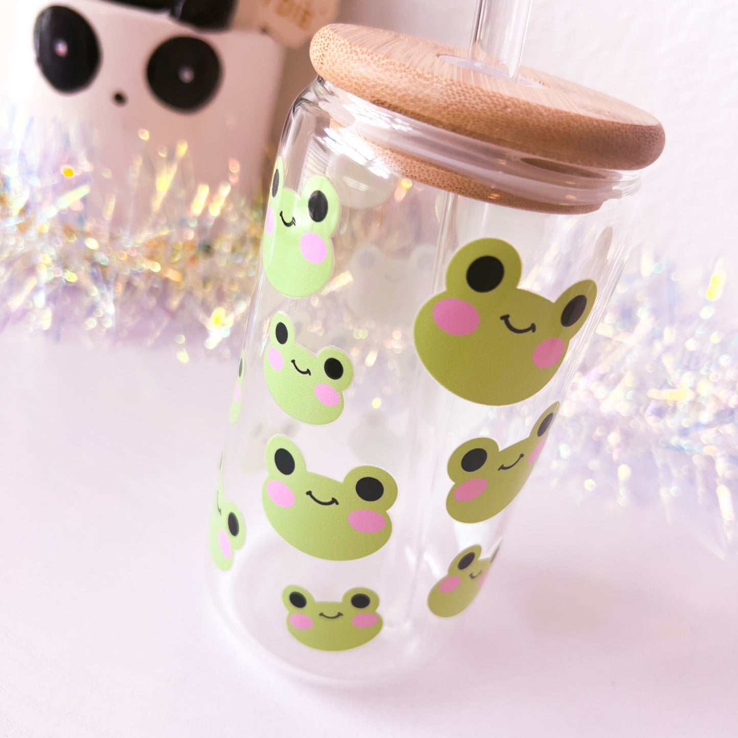 Frog - 16oz Glass Tumbler