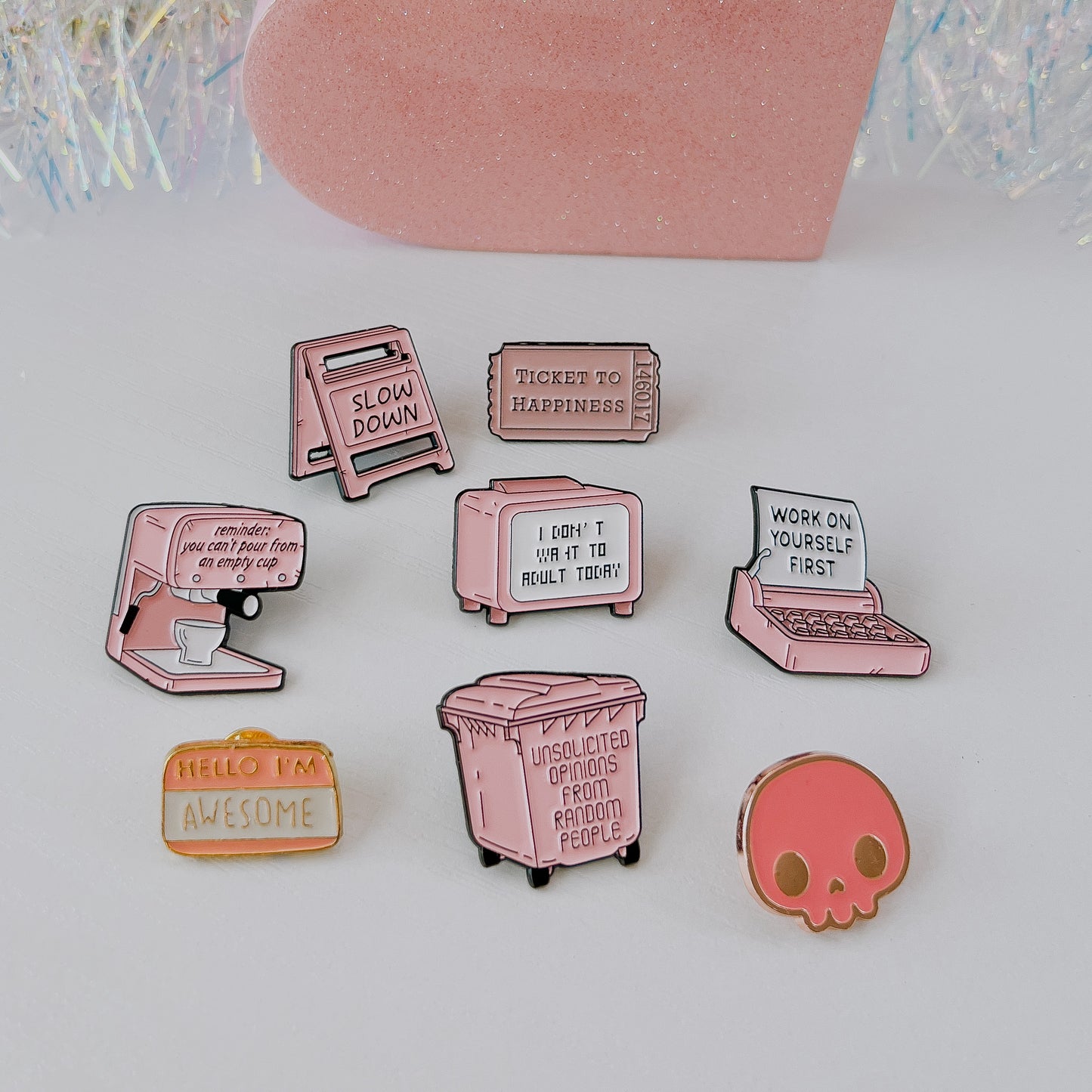 Enamel Pin Surprise Mystery Bundle