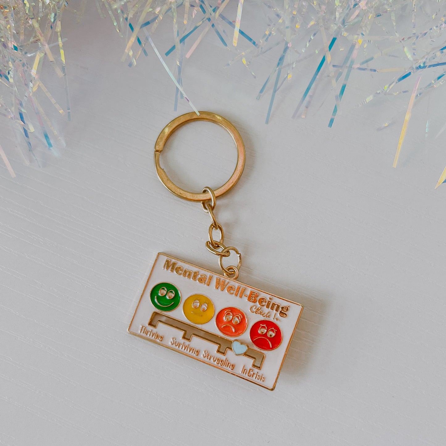 Mental Well Being Interactive Keychain