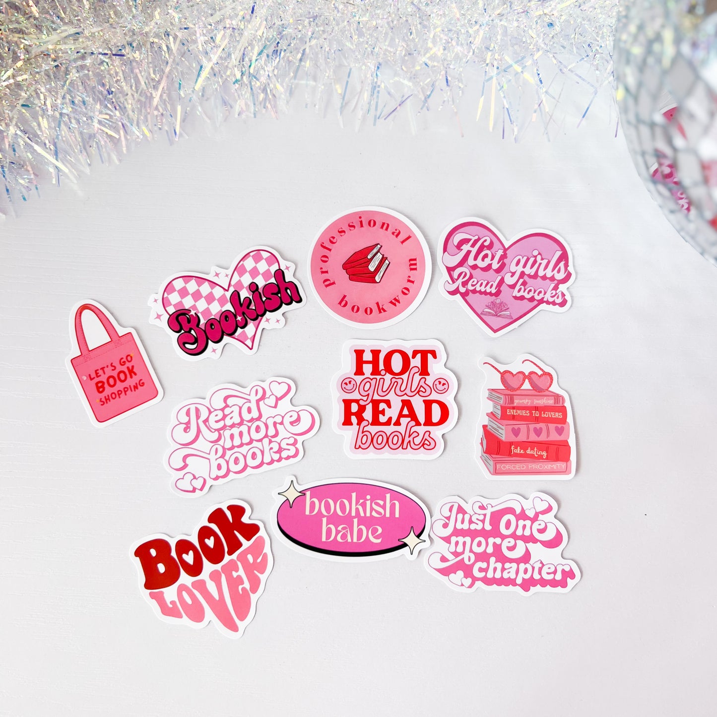 Bookish Sticker Packs (Choose Your Favorite!)