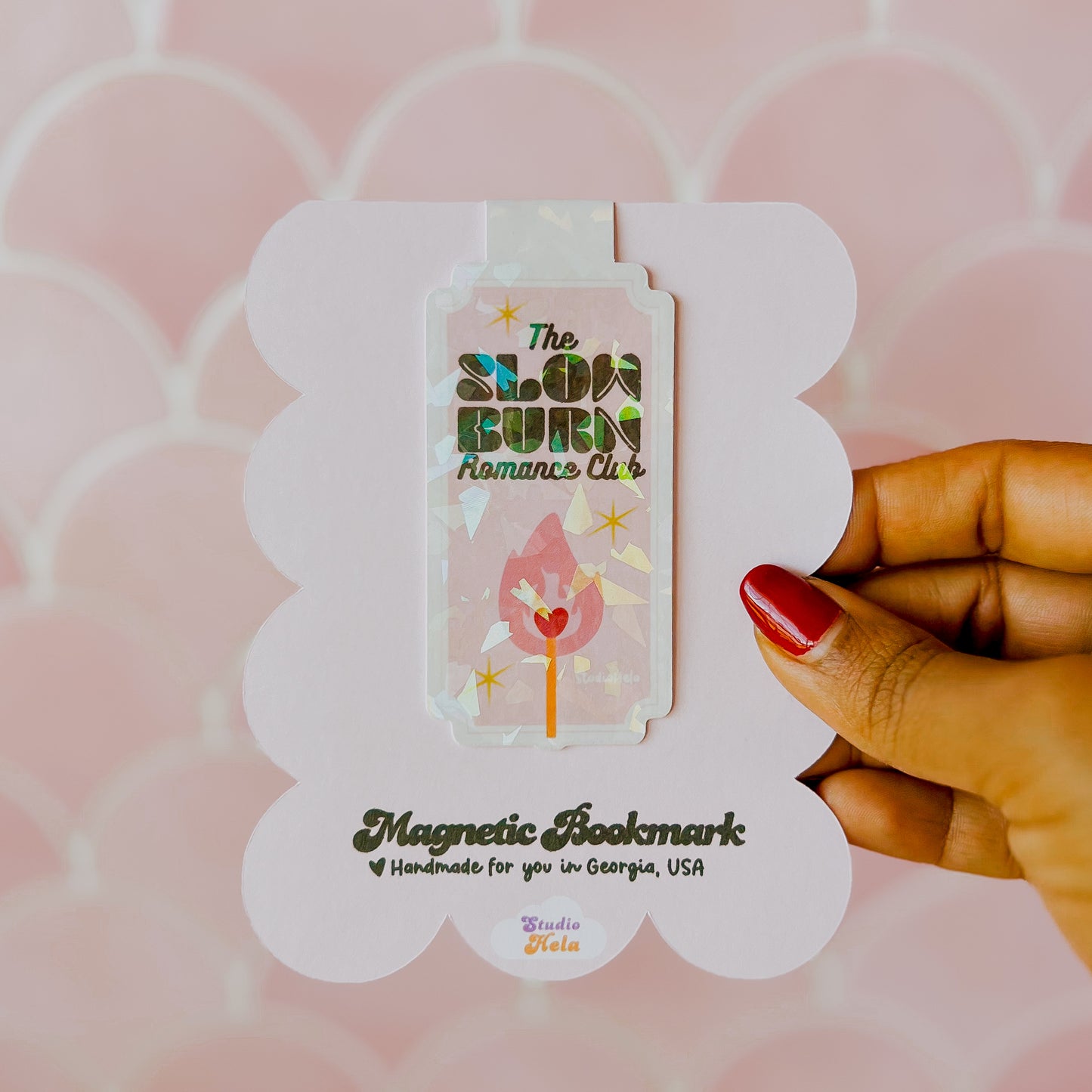 Slow Burn Romance Club • Magnetic Bookmark