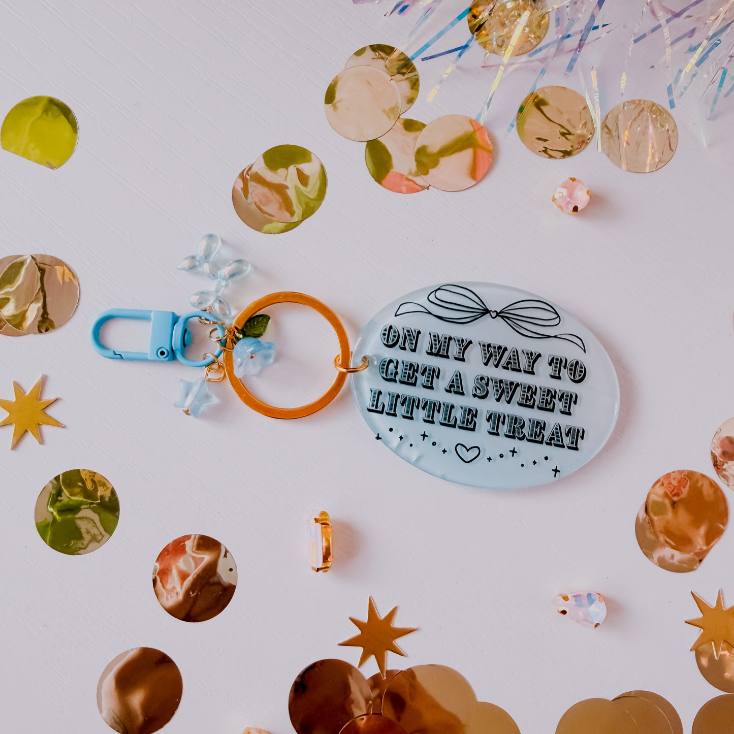 On My Way To Get a Sweet Little Treat • Jelly Keychain
