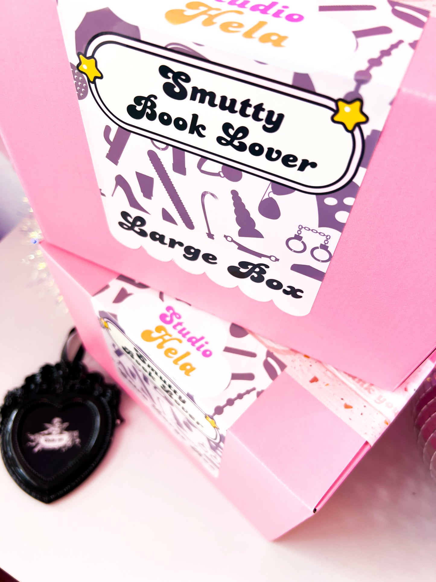 Smutty Book Lover Bookish Box LARGE