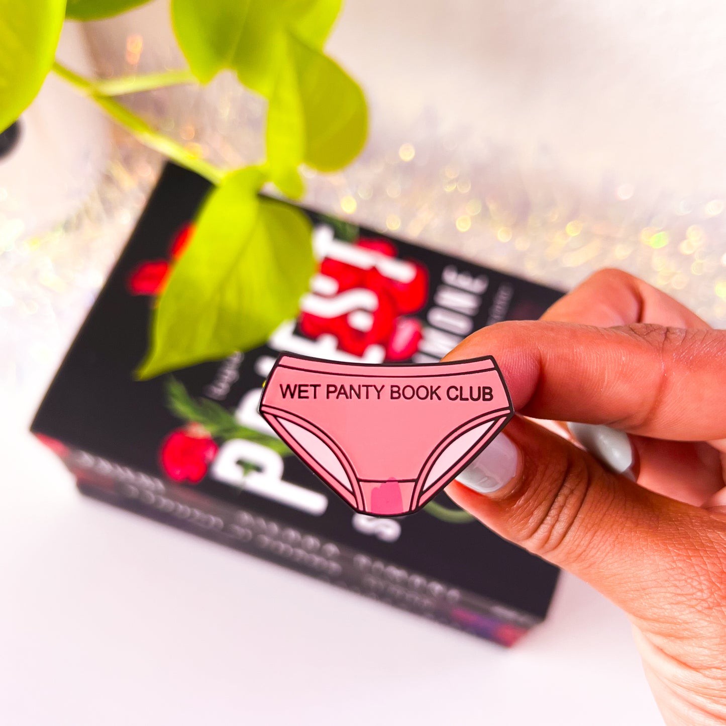 Wet Panty Book Club - Premium Enamel Pin