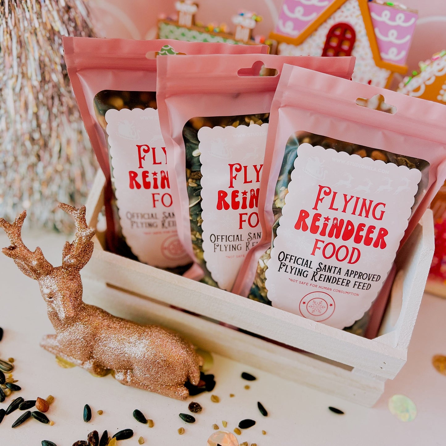 Magic Flying Reindeer Food - Official Santa Approved Flying Reindeer Feed