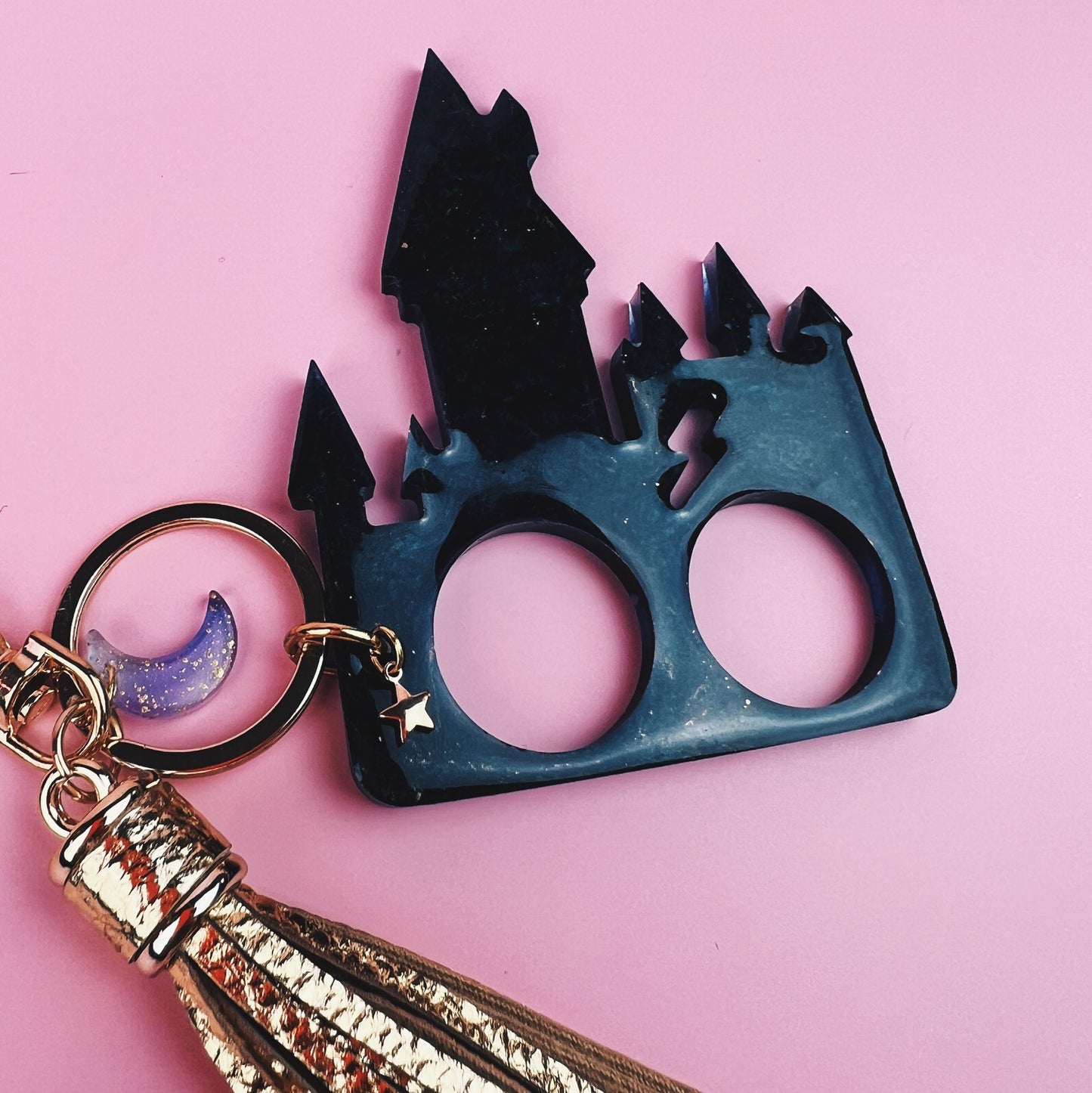 Defense Against The Dark Arts Harry Potter Inspired Hogwarts Self Defense Keychain