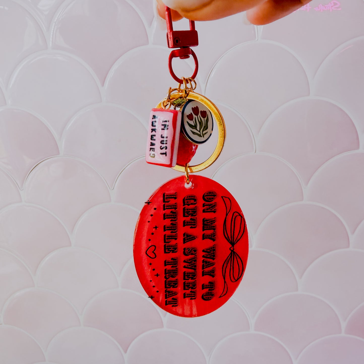 On My Way To Get a Sweet Little Treat • Jelly Keychain