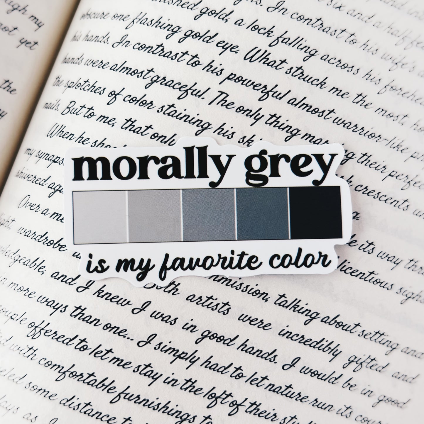 Morally Grey Sticker Pack