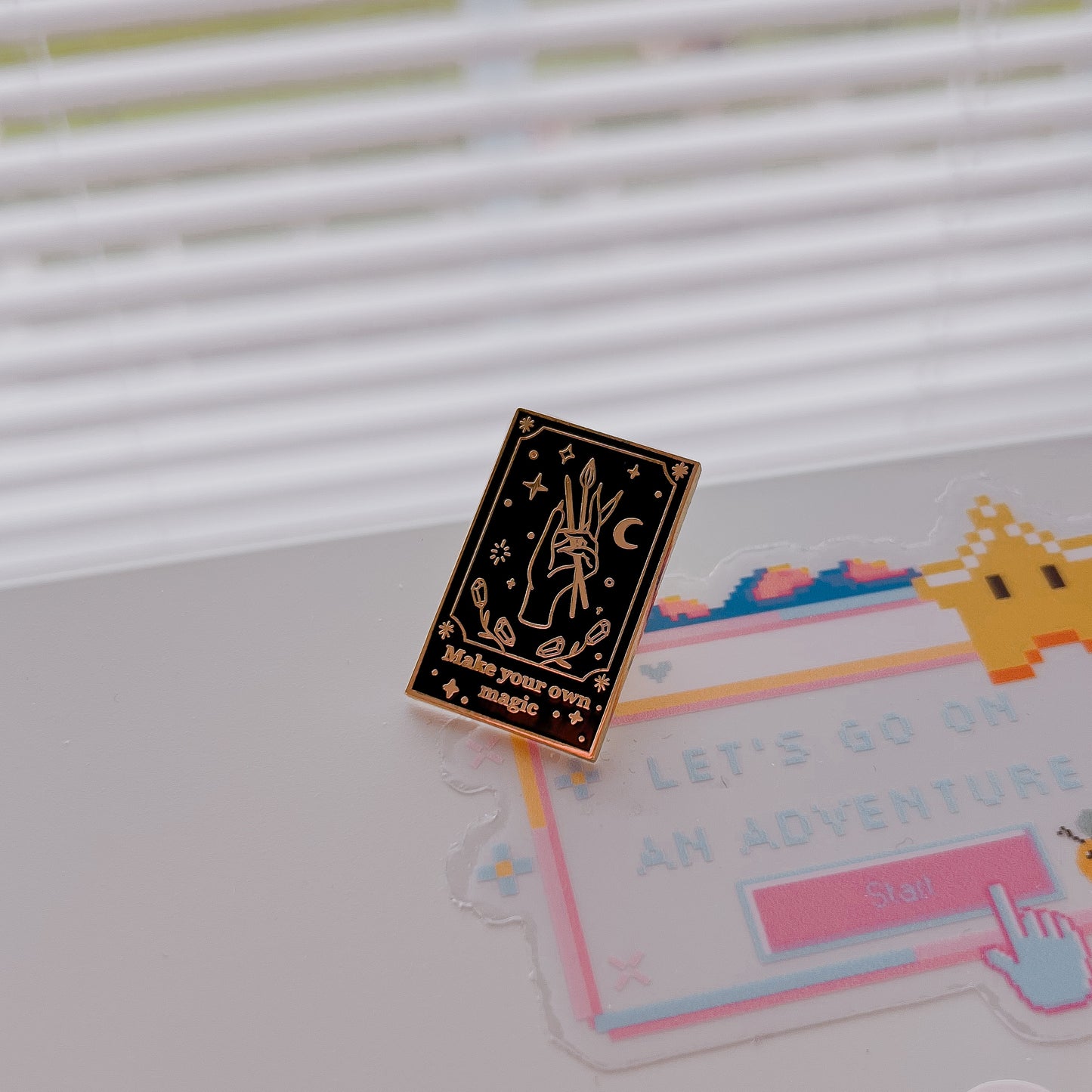 Make Your Own Magic Enamel Pin