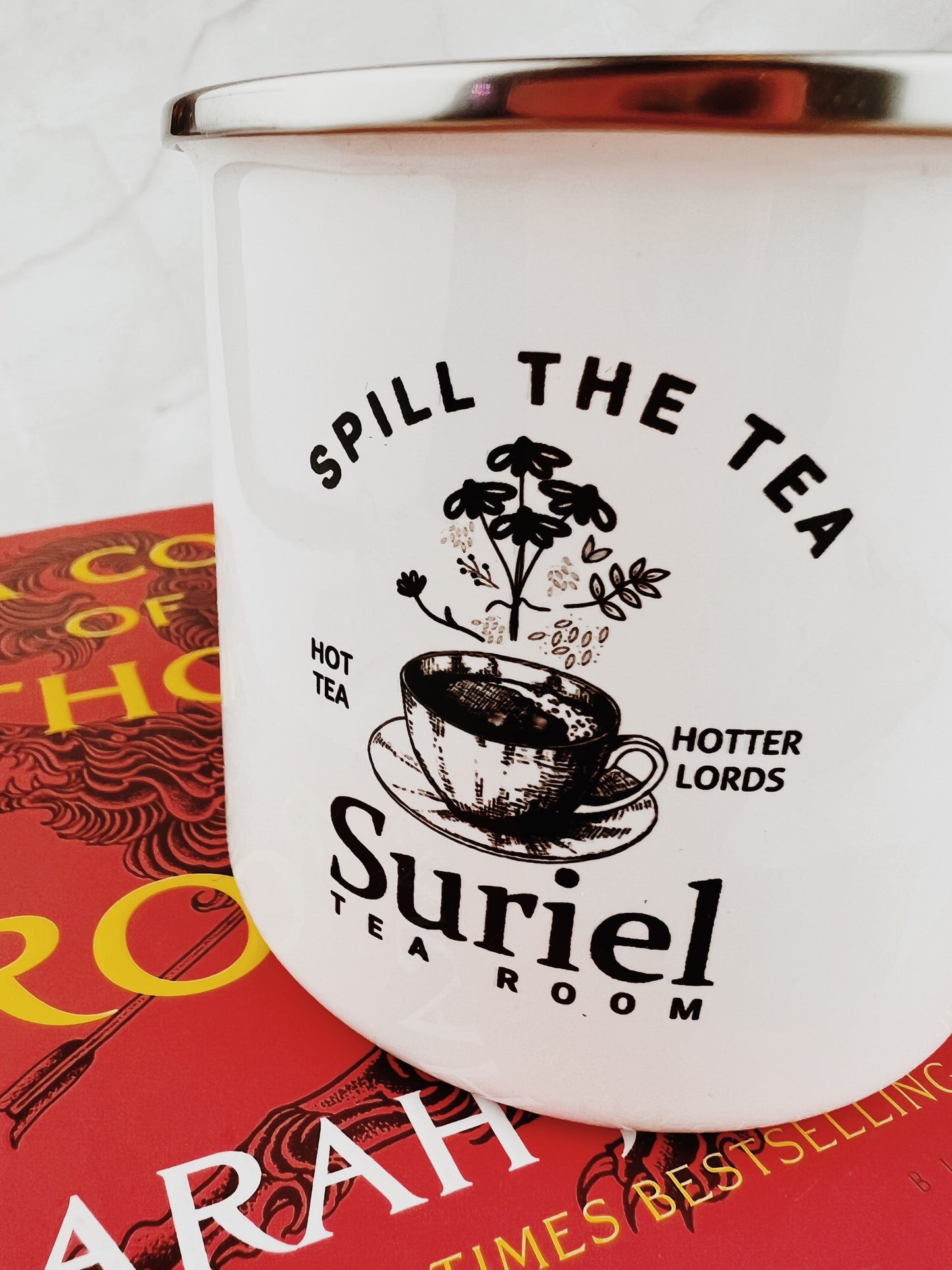 Suriel Tea Co. Enamel Mug