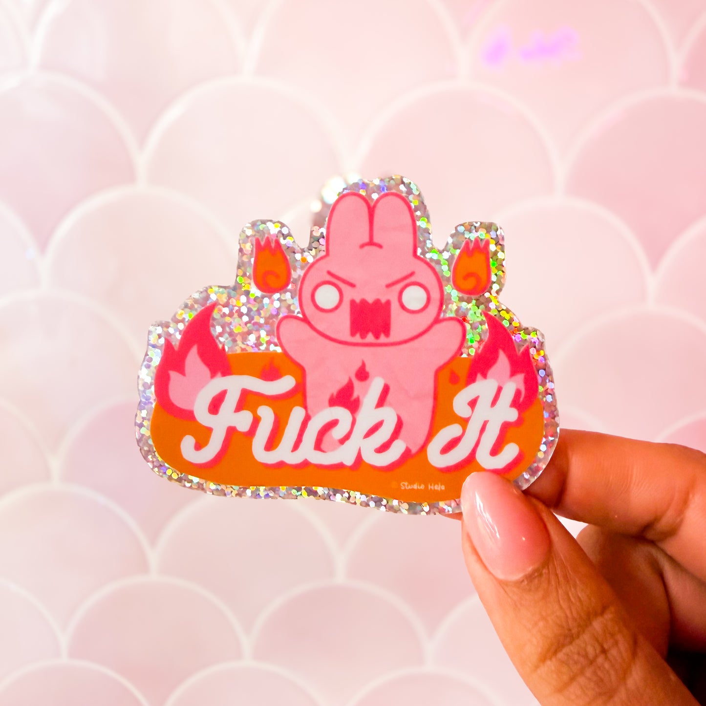 Fuck It / What Doesn’t Kill Me Better Run • 3” Vinyl Sticker