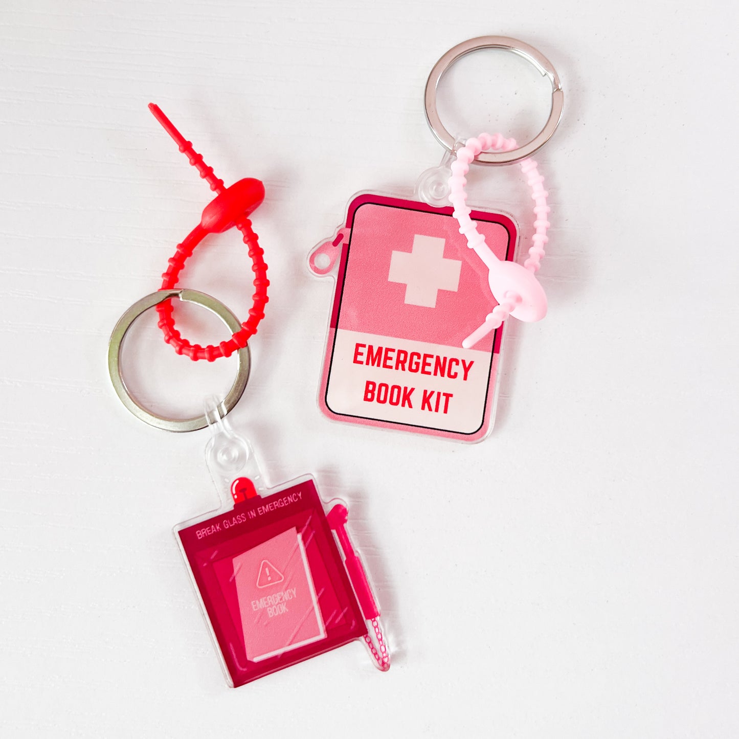 Emergency Book - 2” Acrylic Keychain