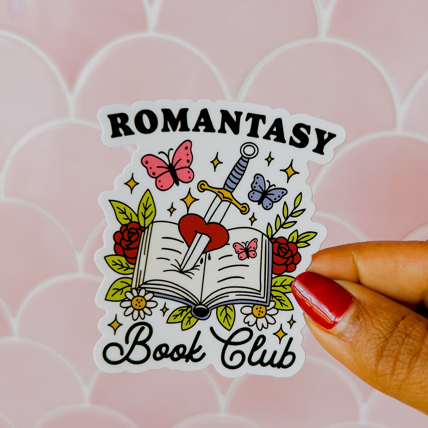 Romantasy Book Club • 3” Vinyl Sticker