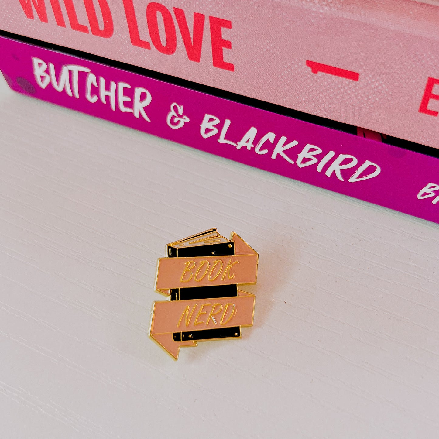 Book Nerd • Enamel Pin