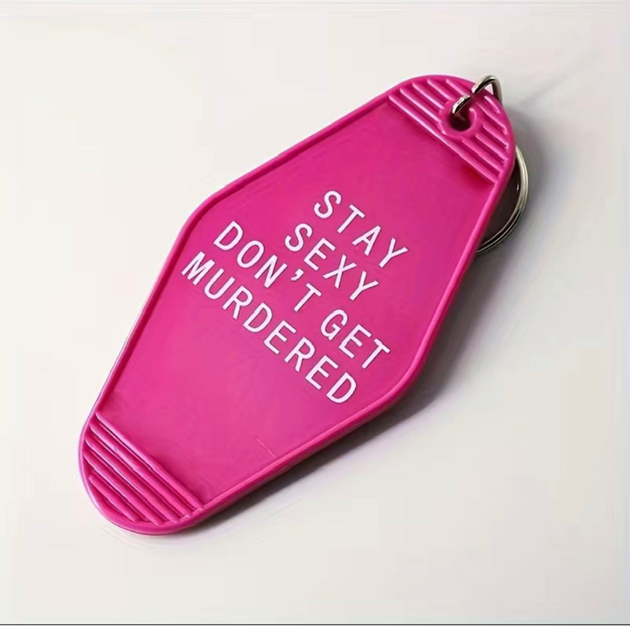 Retro Motel Style Stay Sexy Keychain