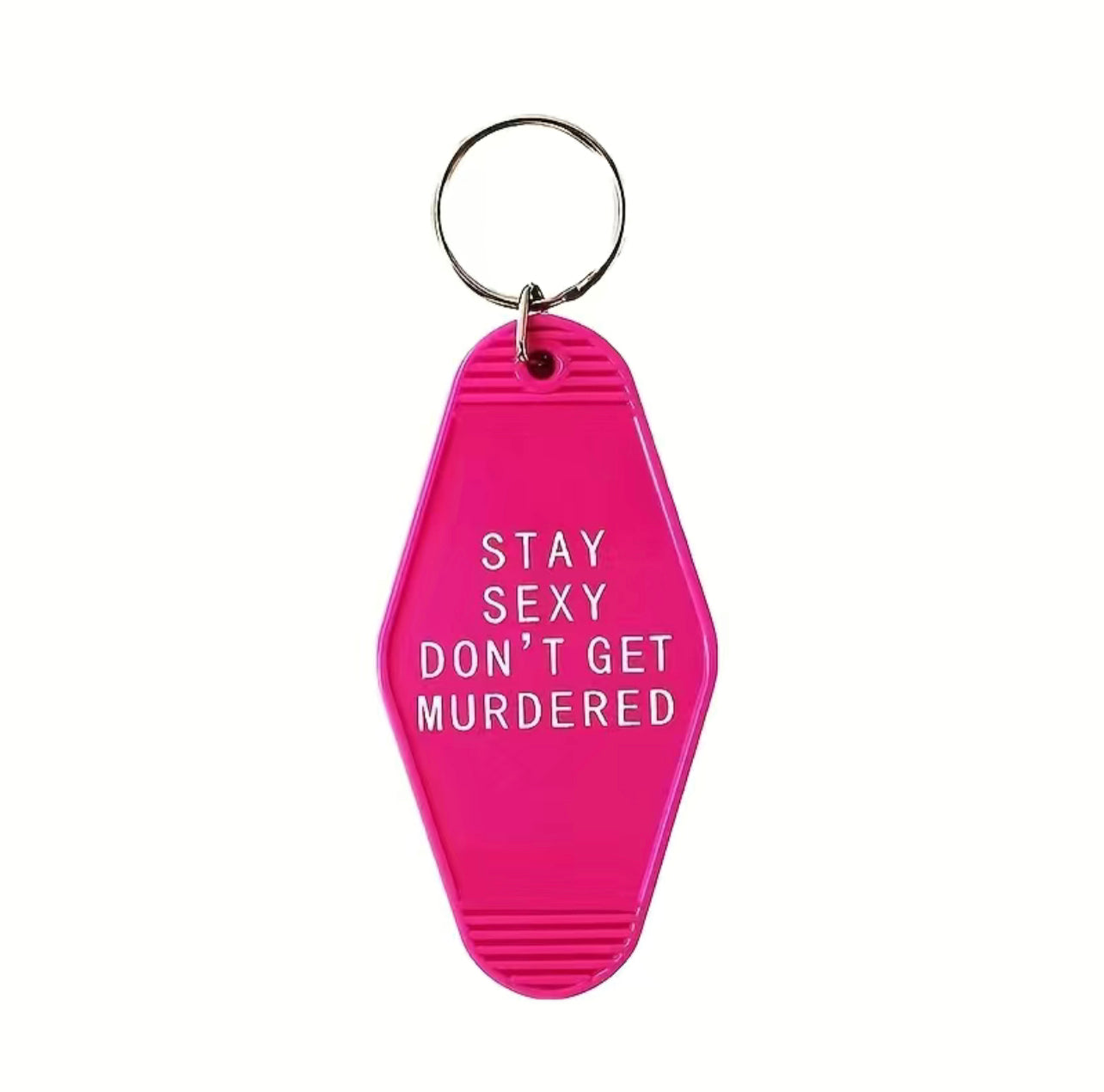 Retro Motel Style Stay Sexy Keychain