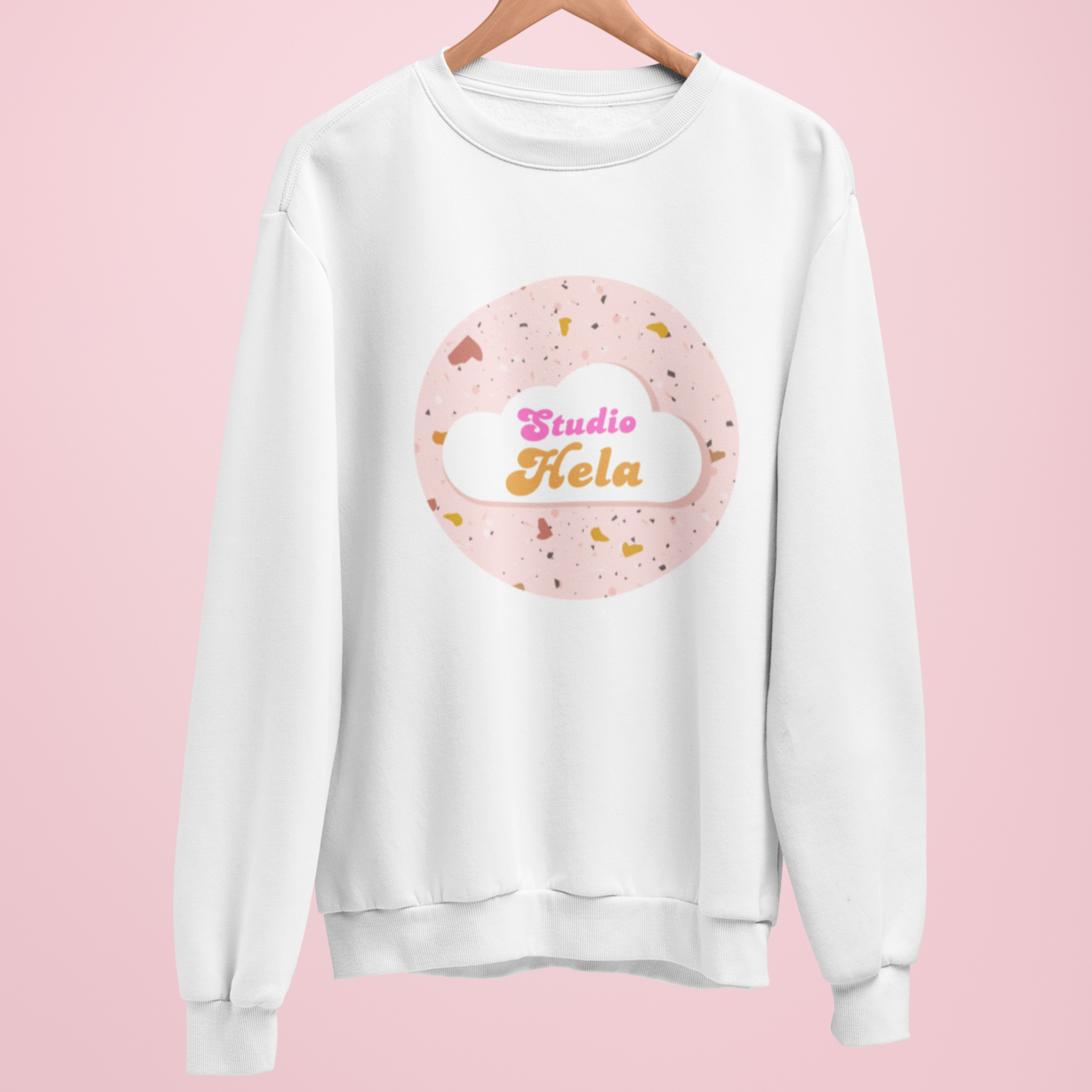 Custom Small Business Logo Sweatshirt (Front Only Design)