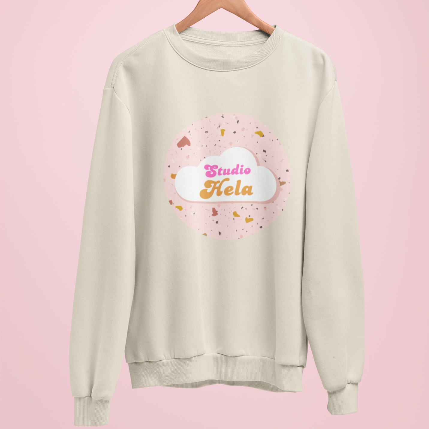 Custom Small Business Logo Sweatshirt (Front Only Design)