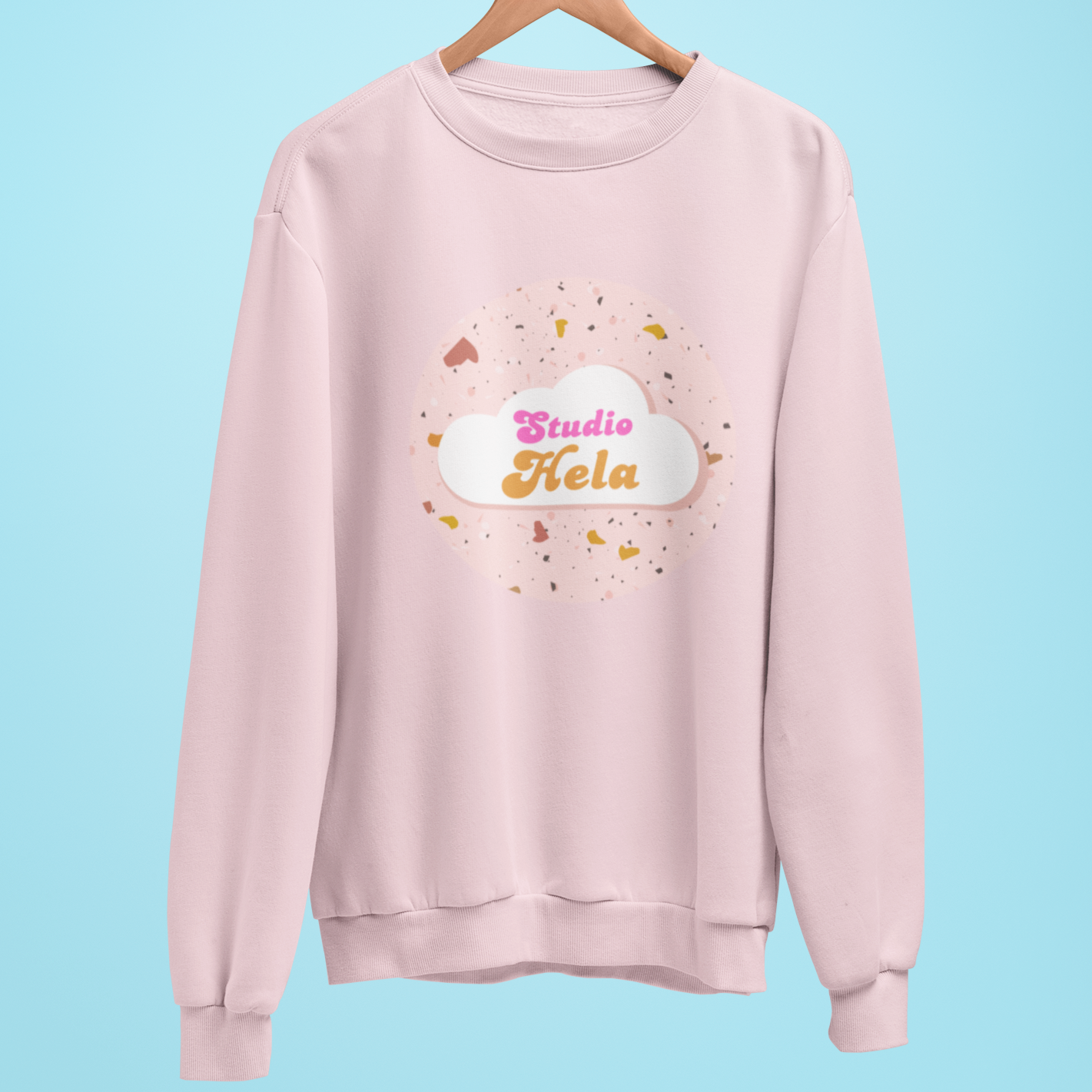 Custom Small Business Logo Sweatshirt (Front Only Design)