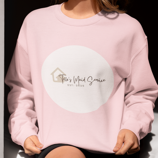 Custom Small Business Logo Sweatshirt (Front Only Design)