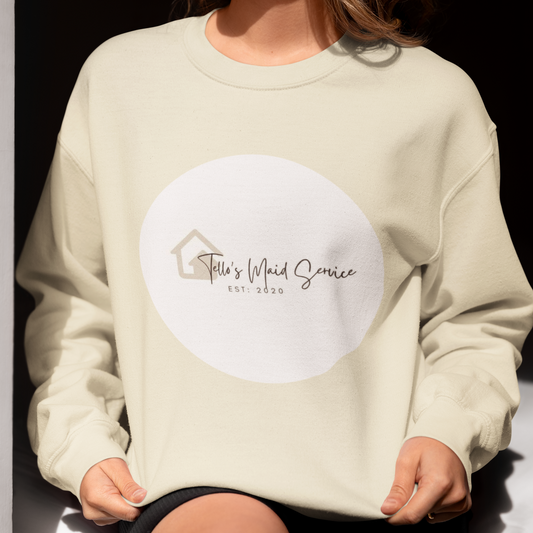 Custom Small Business Logo Sweatshirt (Front Only Design)